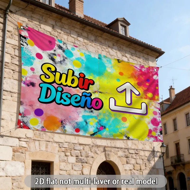 1 Large Custom Photo/Text/Logo Wallpaper Banner - Customizable Peel-and-Stick Background Wall