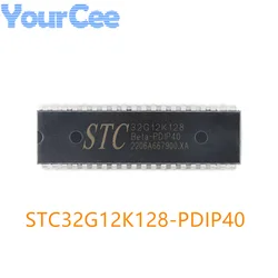 5pcs/1pc STC32G12K128 STC STC32G12K128 PDIP40 32-bit 8051 Core Microcontroller Chip New Original