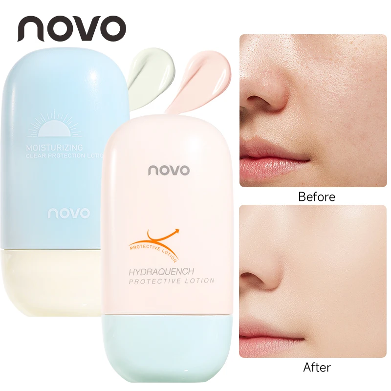 برايمر وكريم واقي، تحديد لون البشرة وتفتيحها، مقاوم للماء والعرق، تحكم في الزيت ومغذي #1