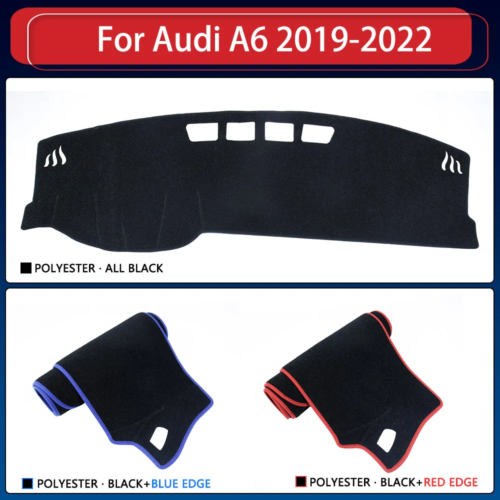 Dashboard Pads Protective For Audi A6 C8 4K 2019 2020 2021 2022 Car Accessories Dash Board Sunshield Anti-UV Carpet S-line Rug