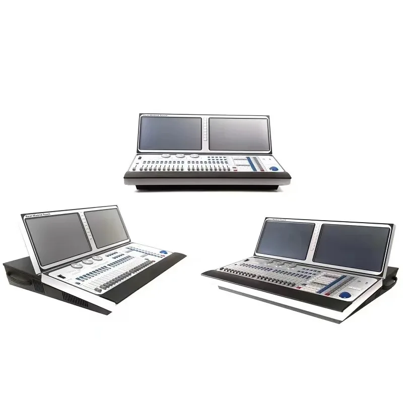 Hot Deal DJ Light mixer DMX 512 Dual Screen Tiger Touch Controller