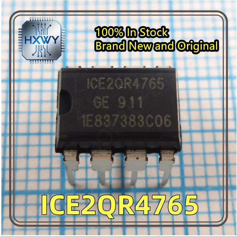 (10/50 Pieces) ICE2QR4765 2QR4765 DIP-8 Power Management Integrated Circuit Factory Wholesale Cheap Electronic Component Fast