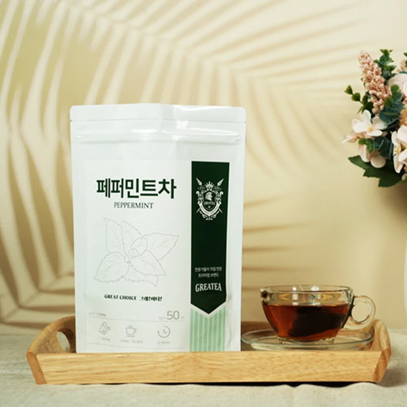 Greatea 그래이티 페퍼민트 차 50티백