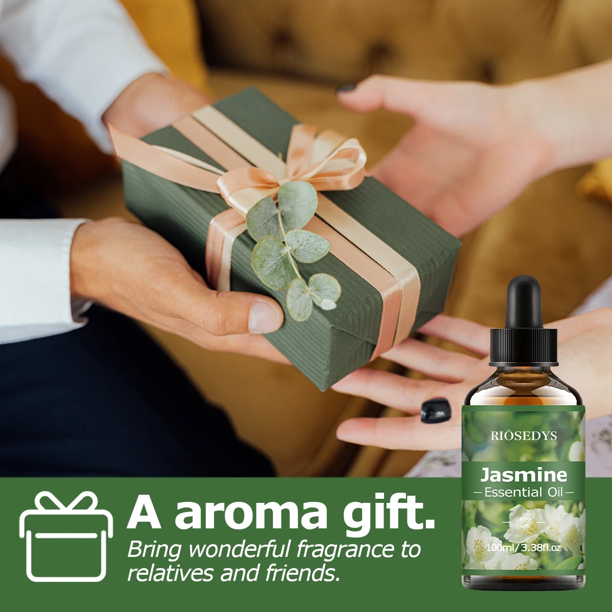JASMIN Ätherisches Öl, Elegantes Blumenduftöl für Diffusoren, DIY Duftbasteleien & Aromatherapie, Sanftes und Reichhaltiges Aroma – Detail 9