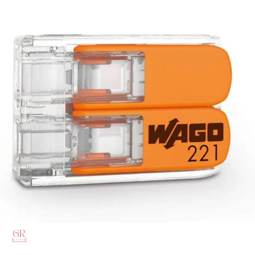 Wago 221 – 412 Steckerleitung 2 Ladders, Compact Plug Pack of 10 221-412 [Energy Class A+++]