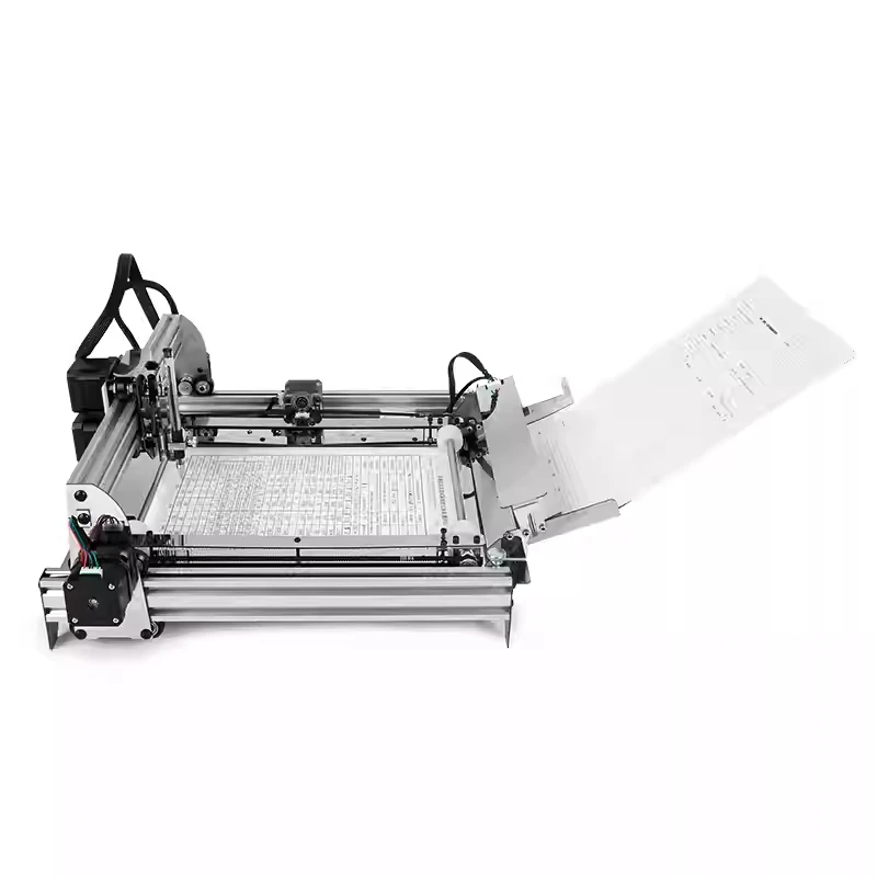 LY A3 Size Professional Assembled Auto Paper Feeding Drawbot Pen Writing Drawing Robot Machine Lettering Corexy Normal Frame