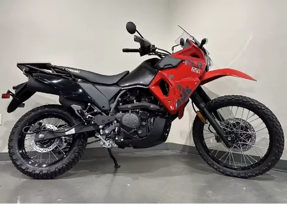 

СЛЕШ-ВЫКЛ 2024 год Kawasaki KLR 650 | Двухспортивный велосипед
