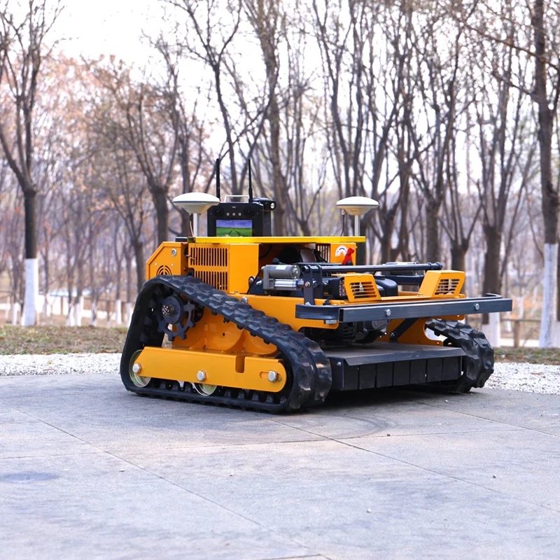 

Индивидуальная высокоэффективная гусеничная интеллектуальная газонокосилка с дистанционным управлением шириной 550 мм для быстрой обрезки