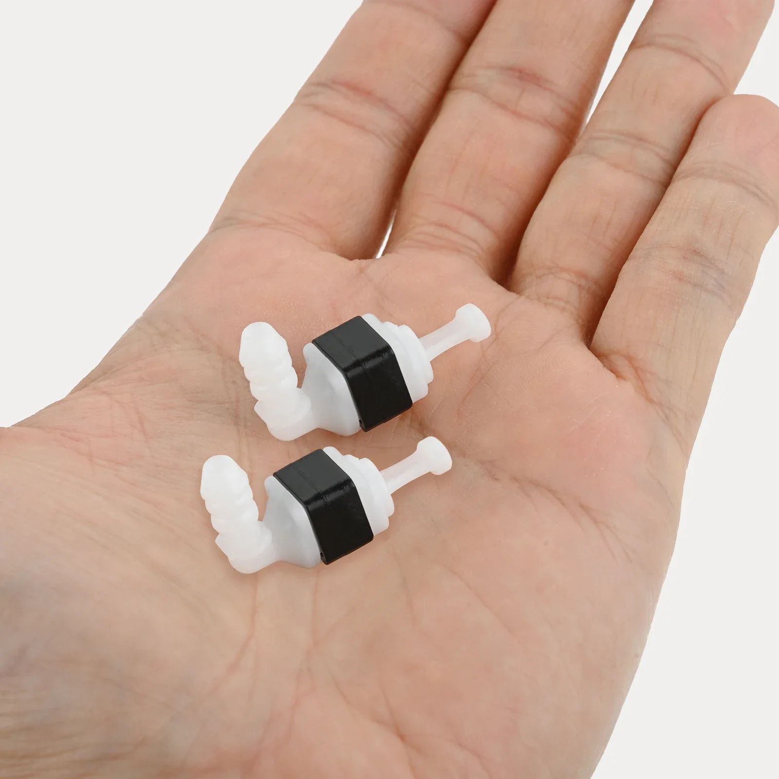 Connecteur de buse de lave-glace de voiture, 2 pièces, tête de Clip coudé 3B 0955665 C pour Audi A1 A3 A4 S4 A5 A6 Caddy Jett Golf Passat Polo