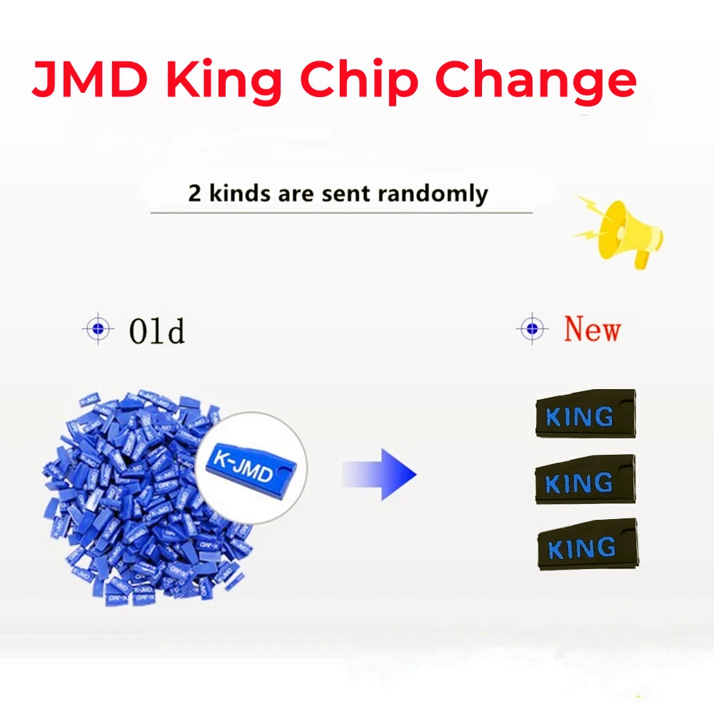 E-Baby Handy Baby 2 Key Programmer Universal JMD Super Red/King Blue JMD48 JMD46 ID46/47/48/4C/4D/T5/G Transponder Car Key Chips