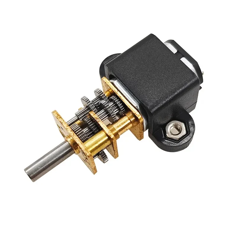GA12-N20 Motor 3V 6V 12V Metal Gear Wheel 30RPM 50RPM 60RPM 100RPM 150RPM 200RPM 300RPM 600RPM 1000RPM Micro DC-motoren - afbeelding 2
