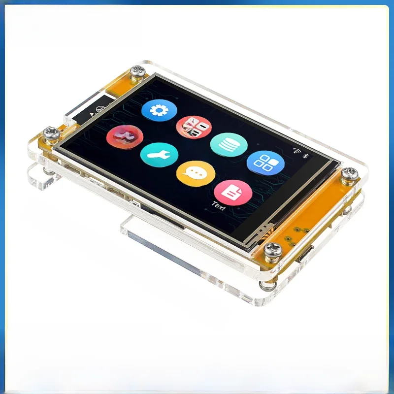 Boîtier en acrylique pour écran tactile LCD de 2.8 pouces, coque de protection d'écran 240x320 pour ESP32-2432S028 Arduino LVGL