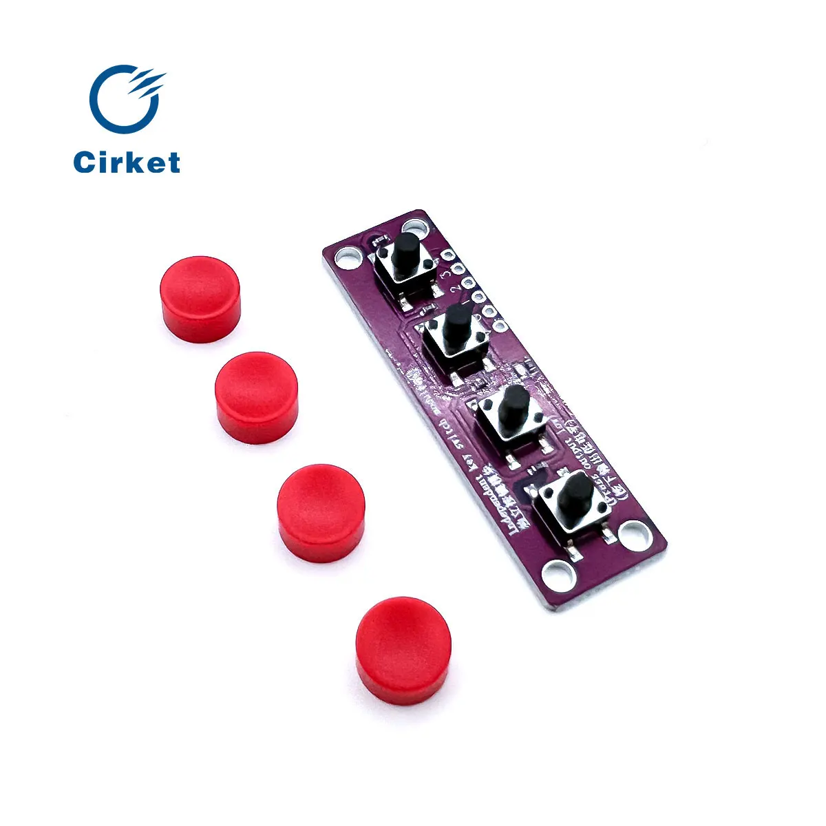 

Touch 4 button switch module compatible with Arduino development board sensor Raspberry PI 51 Motherboard controller Board suite