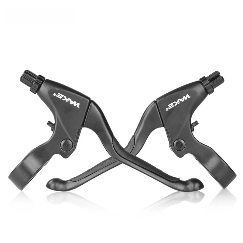 AliExpress wake Wake Mountain Bicycle Brake Levers 22.2mm End Aerobar Bar 4 Fingers Aluminium Alloy Sports Bike Accessories for BMX MTB Cycling