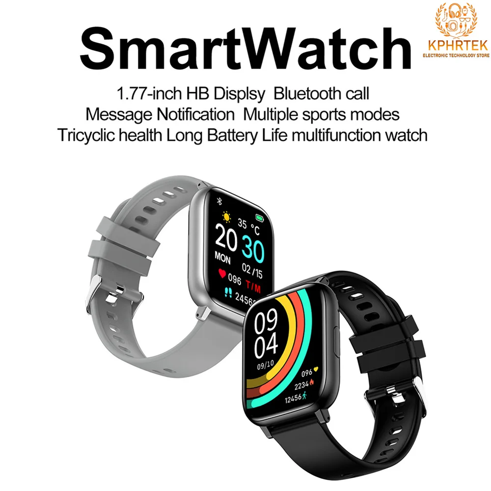 

Смарт-часы H9 Plus для мониторинга здоровья, часы с Bluetooth-вызовом, спортивные часы с пульсометром и кислородом в крови, Huaqiang