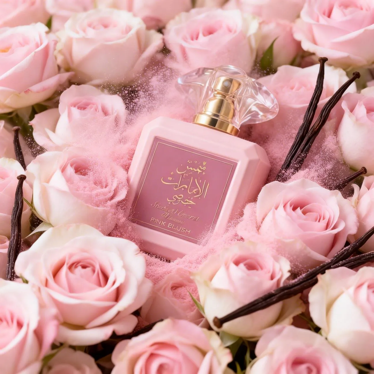Shams Al Emarat Khususi Pink Blush Perfume Spray 3.4oz  Floral & Musk Scent Natural Spray For Women Highquality Scent