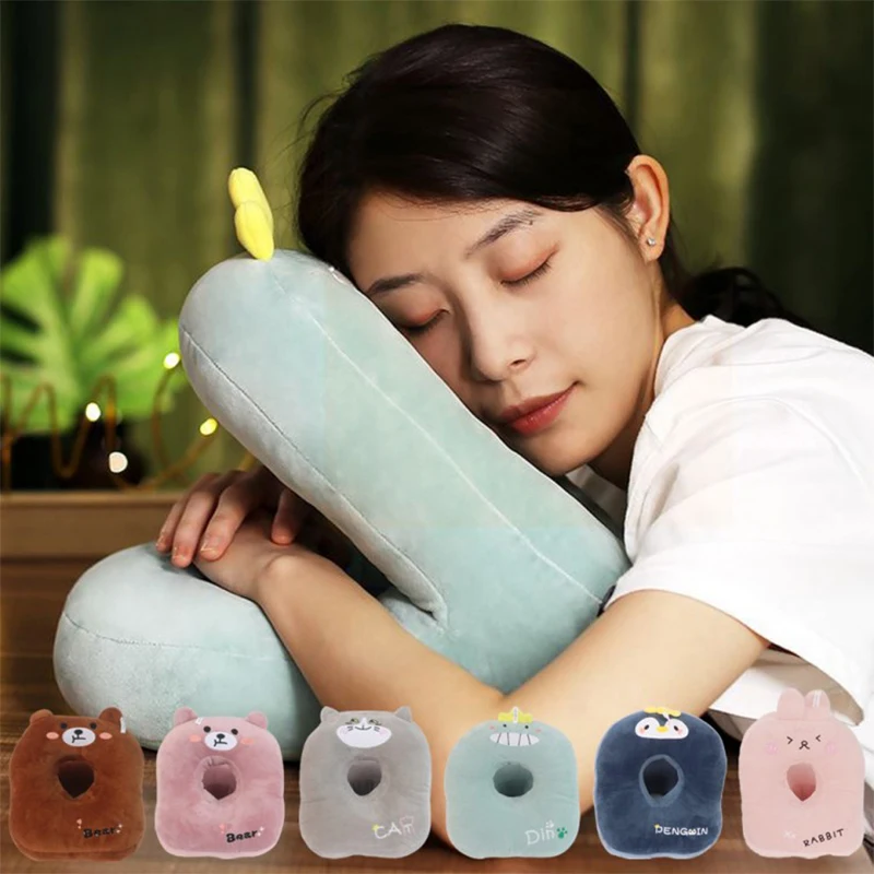 Character Sleeping on the face-down pillow nap pillow desk pillow 6 kinds