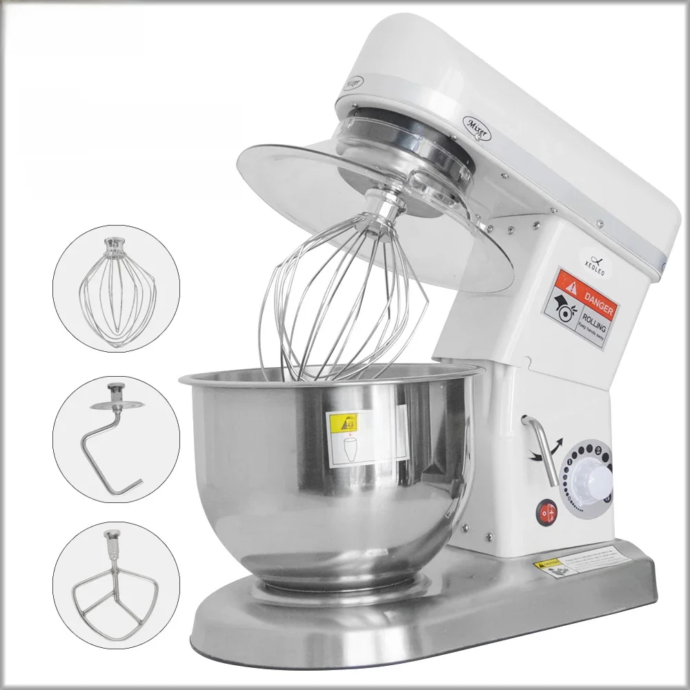 XEOLEO Comercial Misturador Planetário Suporte Elecrtic Creme Egg Whisk Blender Processador de