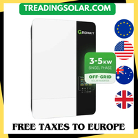 Growatt 5KW OFF Grid Inverter SPF 5000ES Single Phase 48vdc 230vac 3.5Kw 5Kw With Wifi Hybrid Solar Inverter