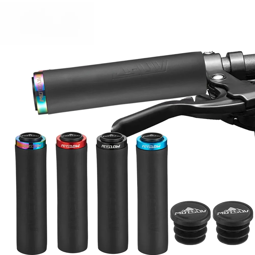 AliExpress VXM 1 Pair Bicycle Grips Silicone Handle Cover Unilateral Bilateral Lock Soft Non-slip Sweat-absorbing Ultraight Cycling Handlebar