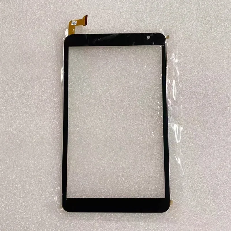 Nowy 8-calowy szklany czarny P/N MS1203-FPC V2.0 XML Tablet PC Pojemnościowy ekran dotykowy Digitizer Czujnik Zewnętrzny szklany panel MS1203 — zdjęcie 2