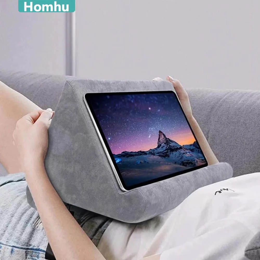 Pillow Tablet Phone Stand For iPad Laptop Cell Flexible Multifunction Mobile Phone Holder Support Bed Tablet Mount Bracket Book