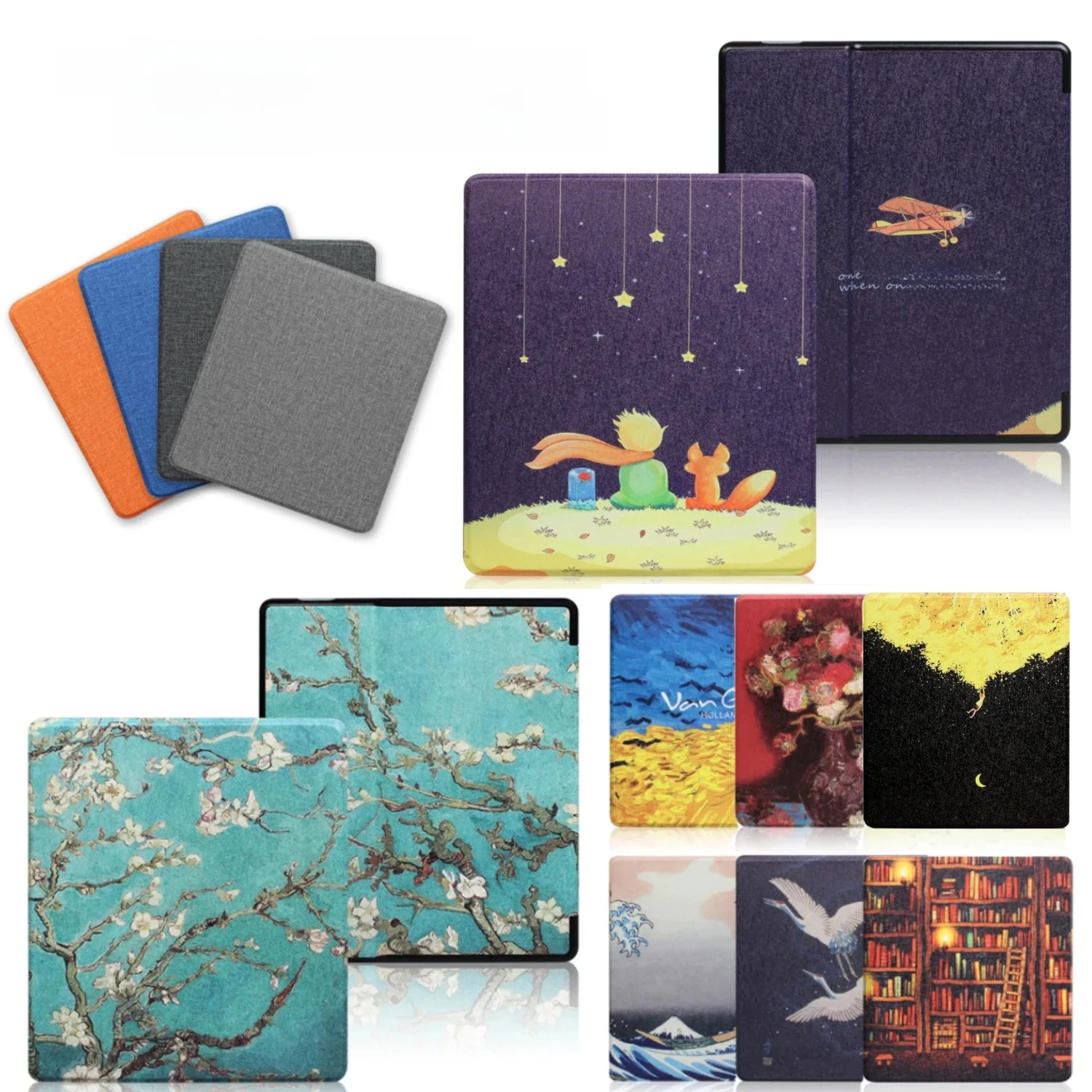 Dla Kindle Oasis 10. 9. generacji Etui 7 cali 2019 2017 Ebook Oasis 3 2 Akcesoria Auto Wake Sleep Cover PU Leather Funda — zdjęcie produktu 7