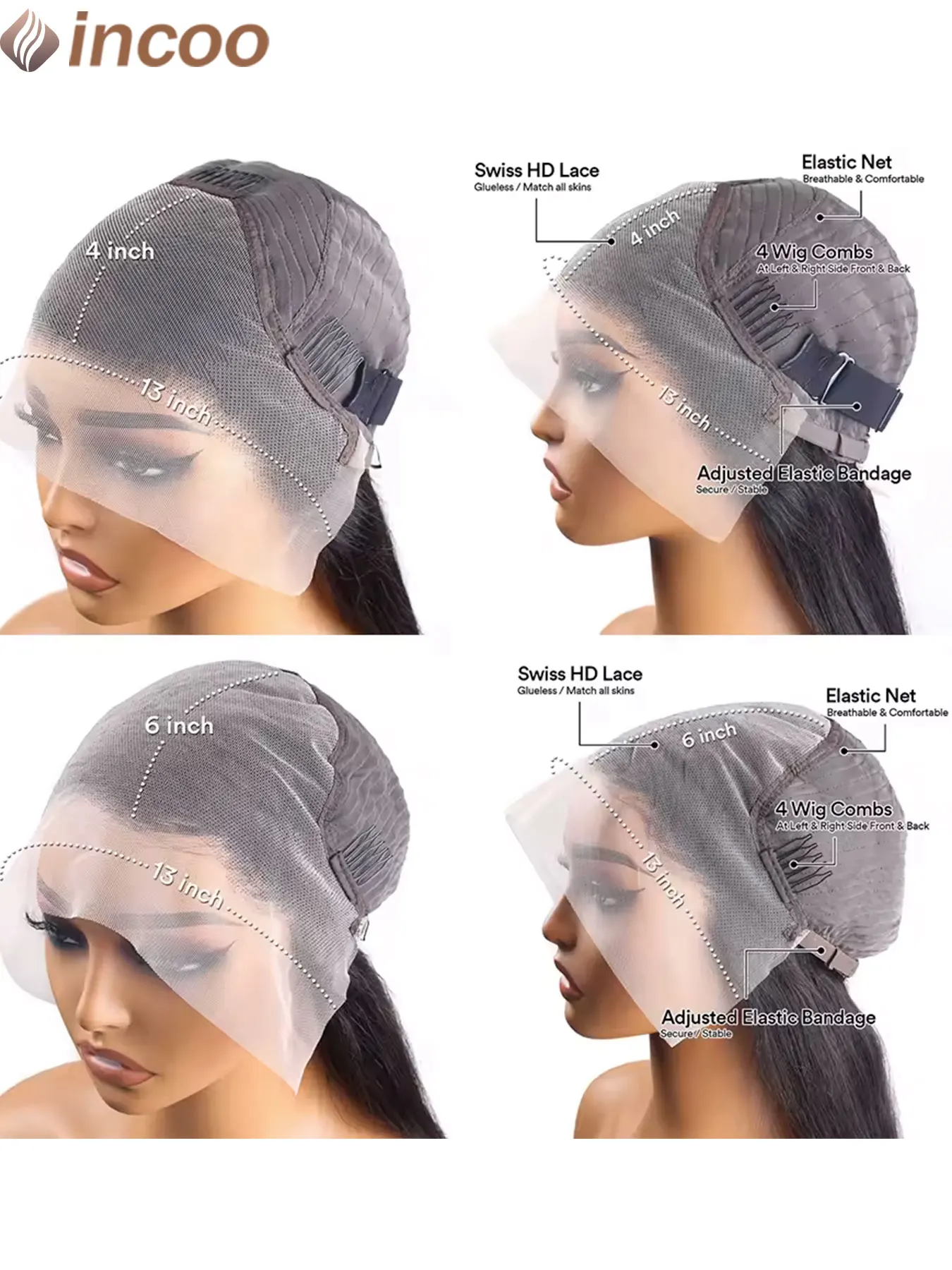 99J Rambut Lurus Peru Burgundy Gelap 13X6 Wig Renda Depan Wig Rambut Manusia Pra-petik Merah 13X4 Rambut Manusia Wig Renda Depan