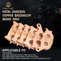 JSRAOIMG-pastillas de freno de cobre sinterizadas delanteras y traseras para motocicleta, para HONDA CRF1100L CRF 1100 L Africa Twin 2020 2021 07HO3607 07HO36SP