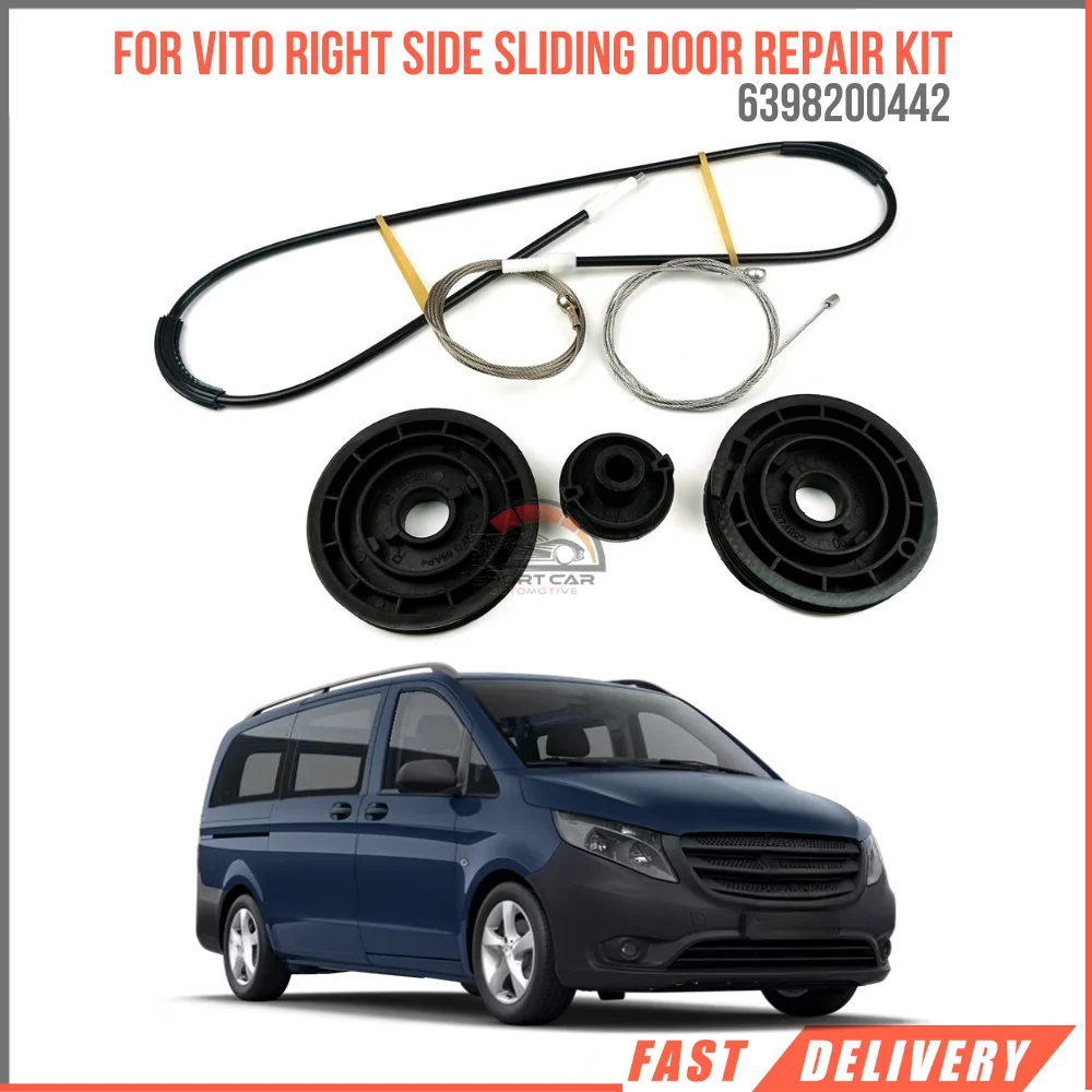 For Vito Side slide door repair kit Oem 6398200442 high quality excellent performance reasonable price fast delivery