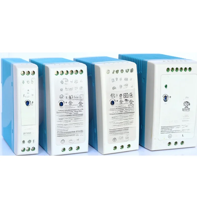 MEAN WELL MDR-10 20 40 60 100 - 5 12 15 24 48 Meanwell MDR -10 -20 -40 -60 -100 W 5 12 15 24 48 V Sortie Rail DIN industriel