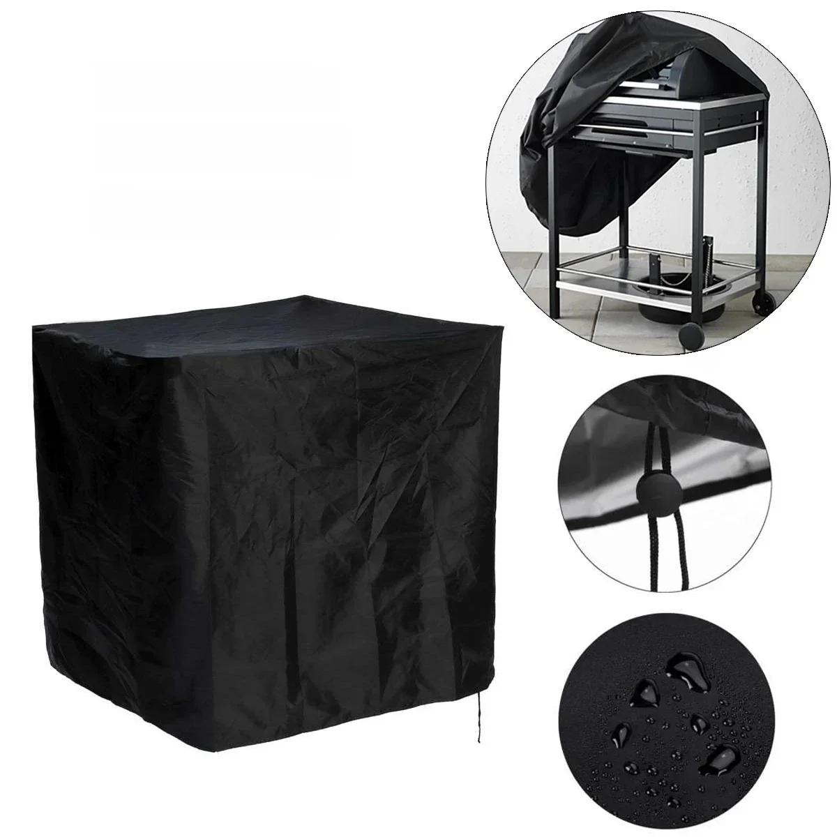 Housse étanche pour Barbecue, protection UV, Anti-poussière, pour BBQ au gaz, au charbon, électrique, accessoires de jardin en plein air