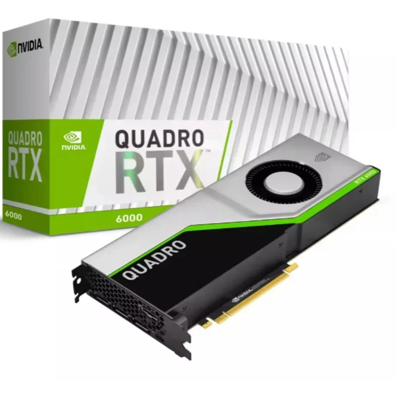 Quadro RTX 6000 24 ГБ GDDR6 384-битная карта RTX 6000 48 ГБ