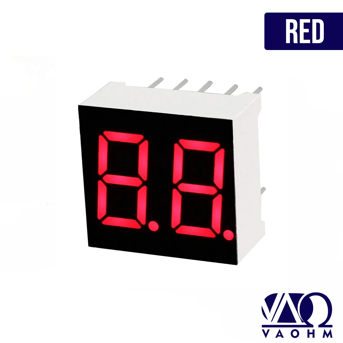 10PCS 2821AH 2821AB 2821AG 2821AW 0.28 Inch Common Cathode Two Digit Seven Segment Led Display Tube Red Blue Green White