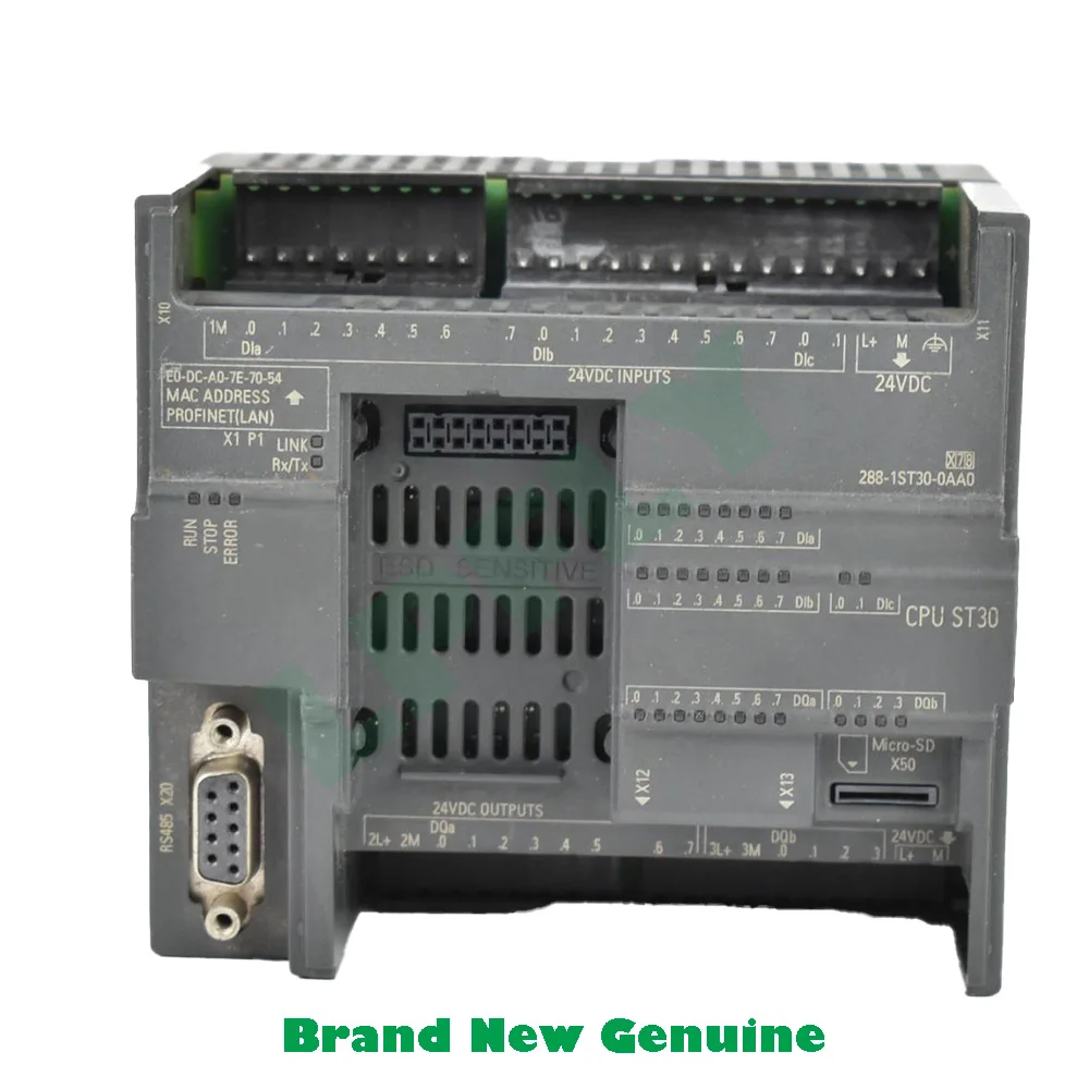 SIMATIC S7-200 SMART, CPU ST30, Standard CPU, Program/Data Memory 30 KB, 6ES7288-1ST30-0AA0, 6ES7288-1ST30-0AA1 New Genuine