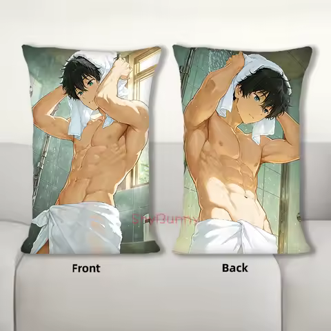 Dakimakura Anime Oreki Houtarou Hyouka Body Pillow Cover Sofa Cushion Double-Side Print Throw Pillow Case 40X60cm