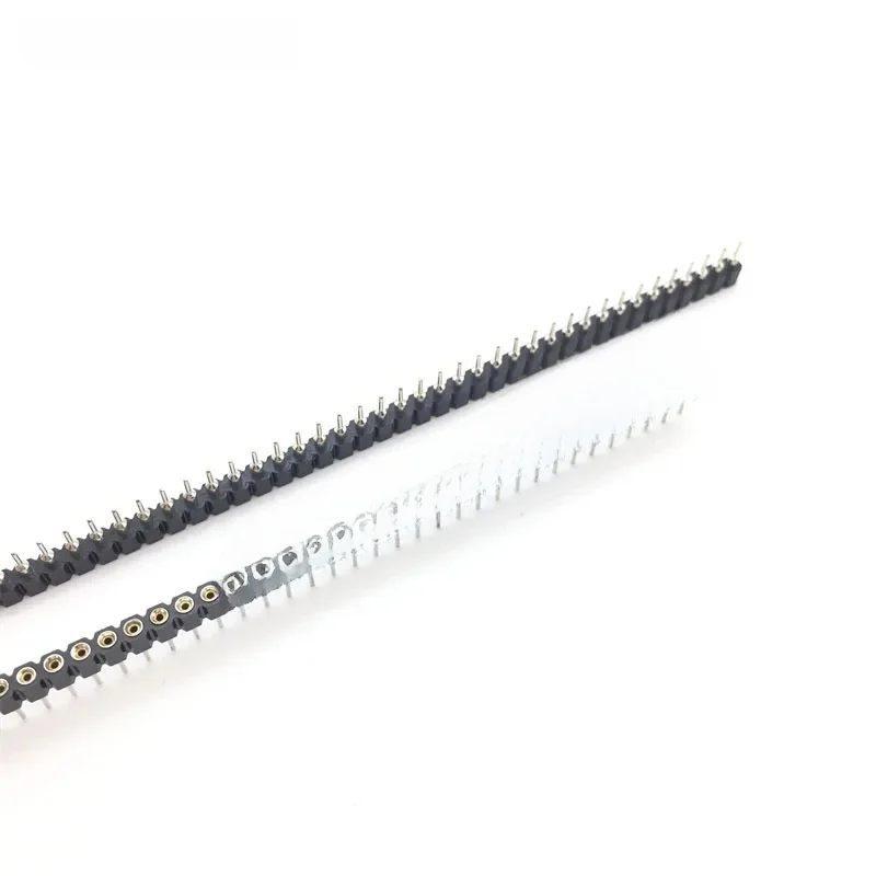 5 szt. 1x40 Pin 2,54 Okrągłe złącze żeńskie Pin Header — zdjęcie 2