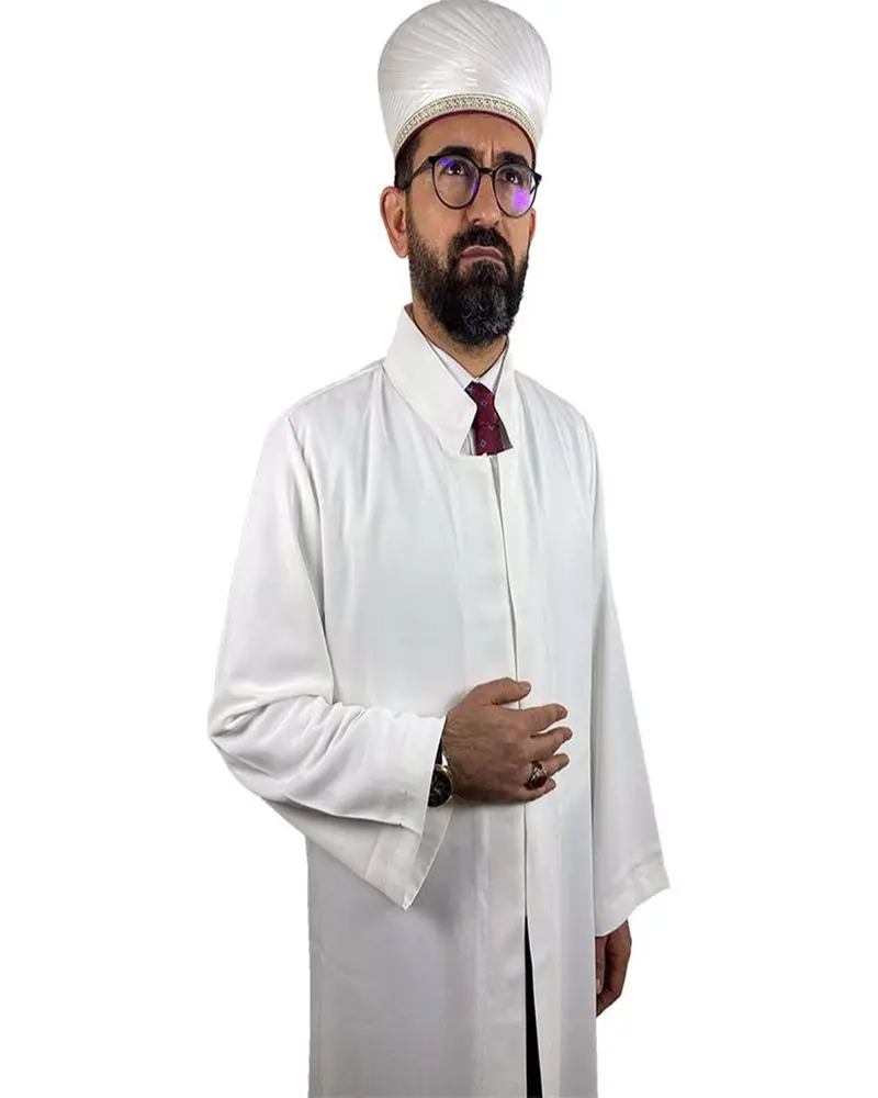 Simple Imam Robe Namaz, Snaps, Cream Robe, 1, S⭐Robe Marron Brodée, Couleur Crème