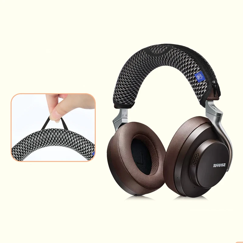 Substituição Headband Almofada Head Beam, Reparação de auscultadores Parte para Shure AONIC50, SRH1540, AONIC40 Headset