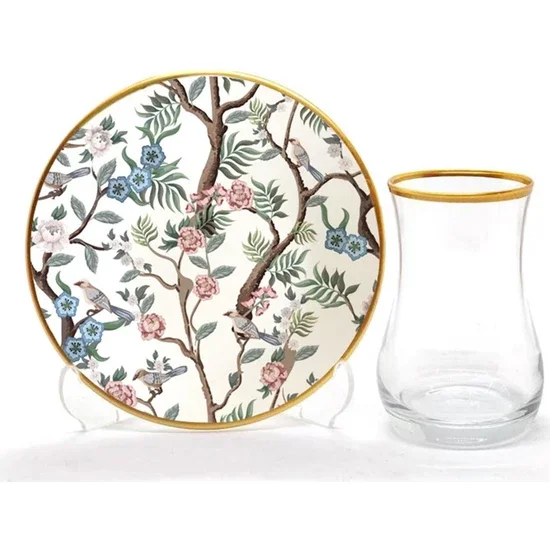 

Toygar Drip Tea Set of 6 Chinoiserie