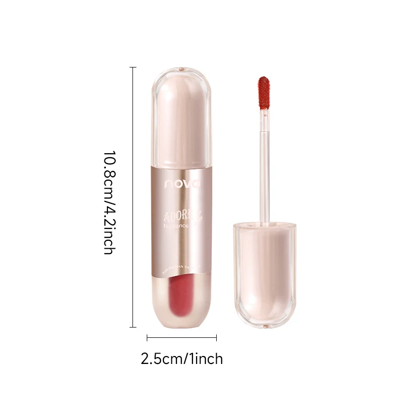 Glossy Lip Gloss, Long-Lasting Mirror Hydrating Liquid Lipstick, Waterproof, Non Stick, High Gloss,Lightweightand Silky Texture