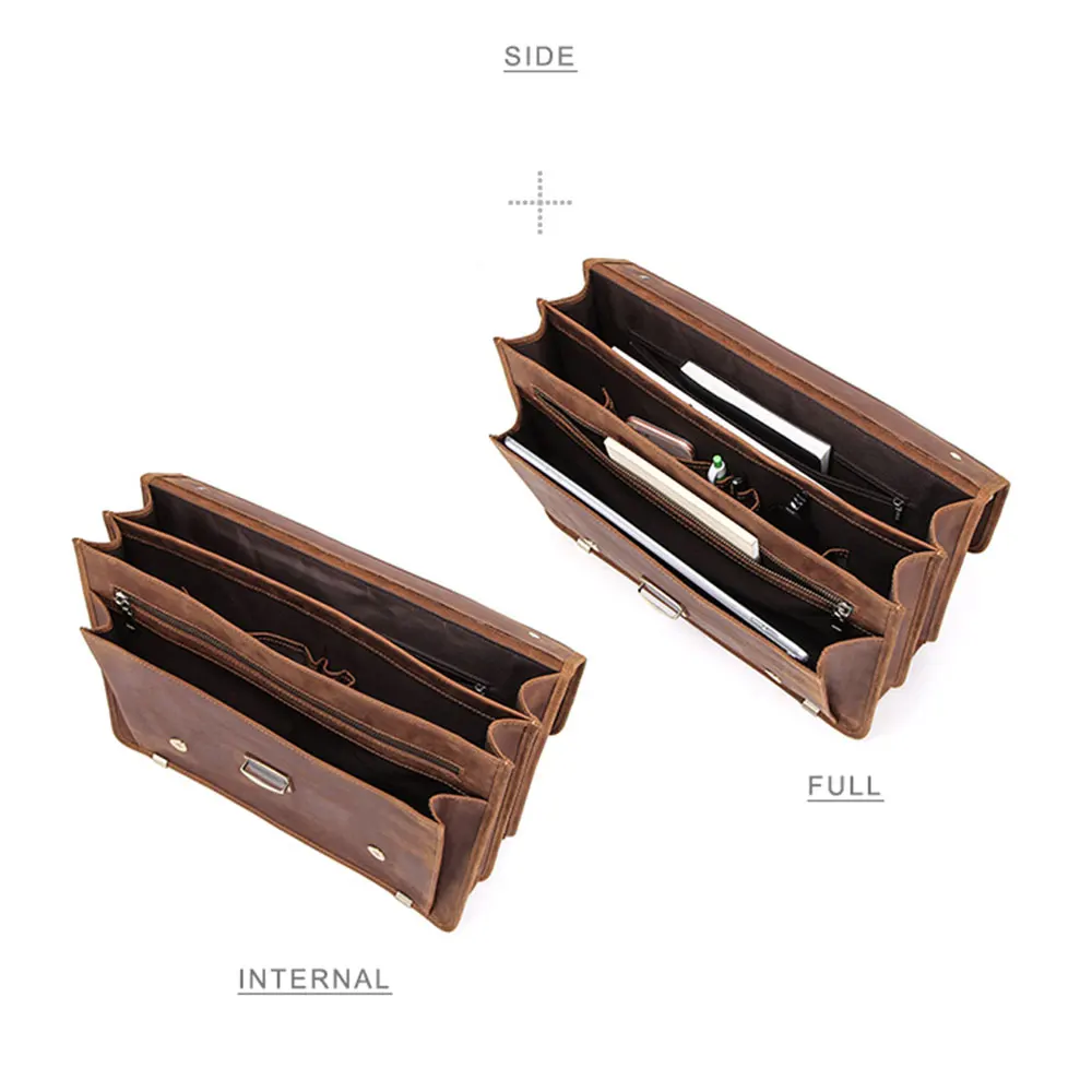 Sac à bandoulière en cuir véritable pour ordinateur portable, étui Bombs de luxe rétro, housse et sangle initiée, sac d\'affaires pour Macbook Air,