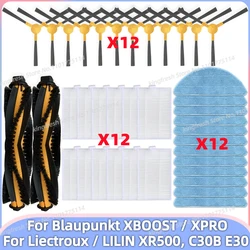 Fit For Blaupunkt XBOOST / XPRO, Liectroux C30B E30 LILIN XR500, Proscenic 800T 820S Parts Main Side Brush Hepa Filter Mop Cloth