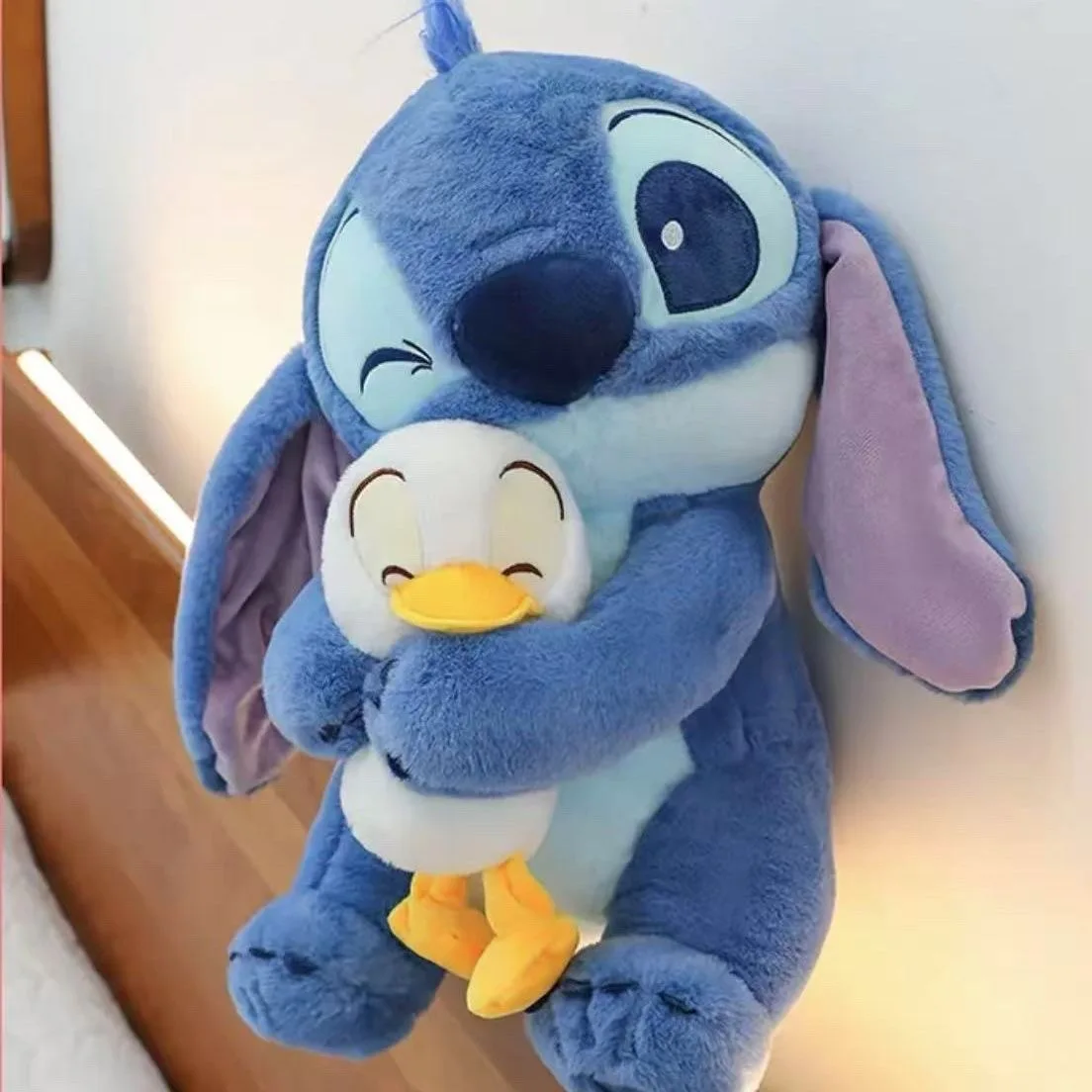 ديزني أفخم دمية غرزة ليلو دمية لطيف بطة غرزة أفخم دمية محشوة عيد الميلاد الأطفال هدية عيد ميلاد Kawaii الديكور اللعب