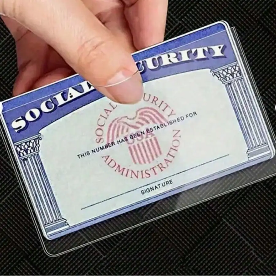 10 Pack Protective Card Sleeves – Bulk Set for Convenient Card Organization & Storage (Trading Cards, ID Badges, Access Cards)