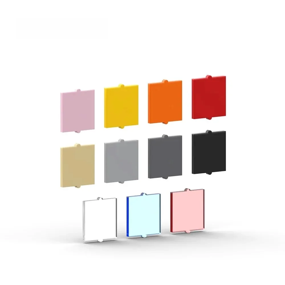 MOC Assembli Compatible Particular, 60601 Litro per Finestra 1x2x2 per 60.chi Giocattoli Educativ Costruzione partie, 50Pcs