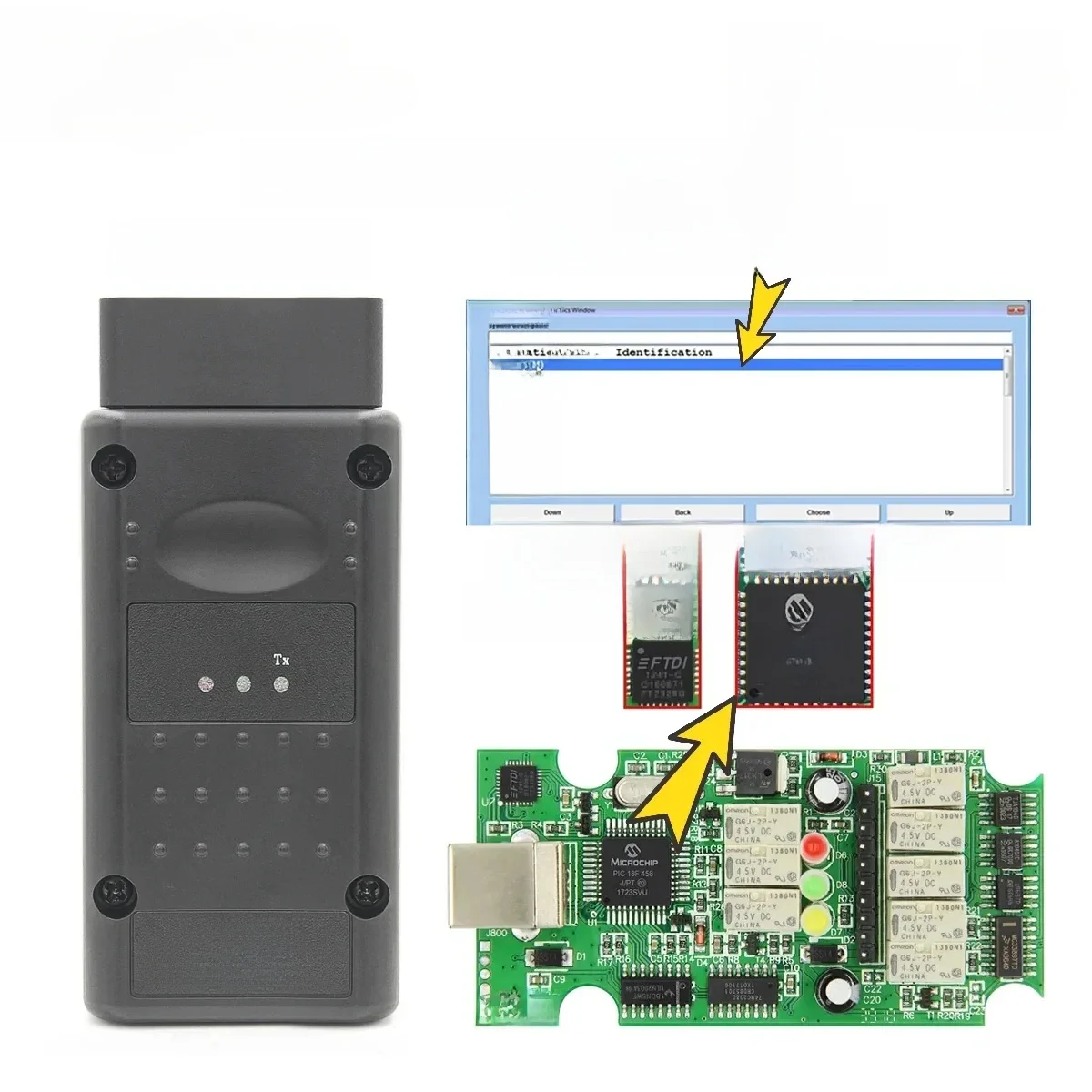 2021 OPCOM V5 dla Opel OP COM 1.70 Flash Firmware Update Samochodowy kabel diagnostyczny dla Opel OP-COM PIC18F458 CAN BUS OBD2 Auto Tools — 2