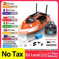 Flytec V802 Pro RC Bait Boat Fishing 4 Bait Chambers 500m Lost/Low Power Auto Return 160 Points 3KG Max Load 18000mAh Fishing