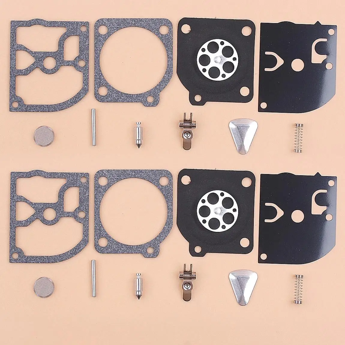 

2 x Carburetor Rebuild Repair Kit For ZAMA RB-45 C1Q EL1/EL5/EL6/EL7/EL10 Carbs