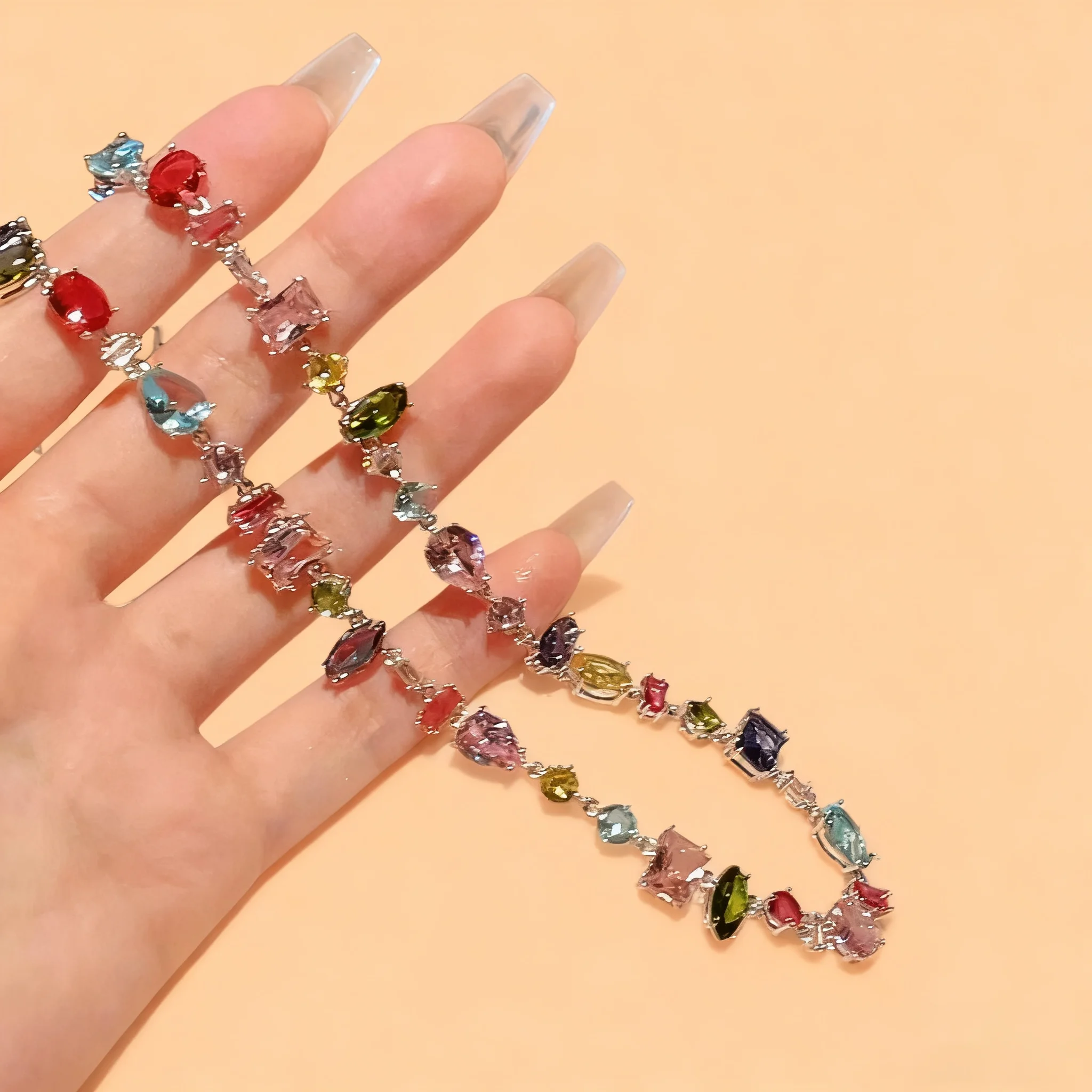 

2025 европейская и американская изысканная серия конфет, браслет, ожерелье, простая атмосфера, ожерелье для пары, ожерелье